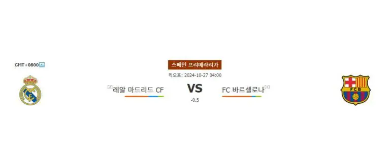 【스포츠픽】엘 클라시코 대격돌! 레알 마드리드 vs 바르셀로나, 승리의 여신은 누구에게?