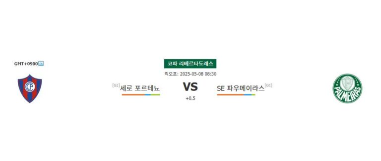축구분석|코파 리베르타도레스: 세로 포르테뇨 vs SE 파우메이라스 – 승리의 향방은? 심층 분석